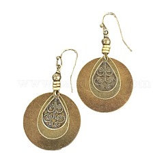 Retro Alloy Dangle Earrings&nbsp;WG6AA33-01