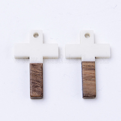 Resin & Walnut Wood Pendants&nbsp;X-RESI-N025-012A-B05