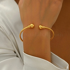 Elegant Stainless Steel Cuff Bangles&nbsp;QC8972-1