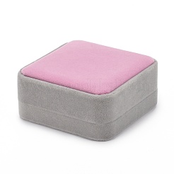Square Velvet Bracelet/Bangle Boxes&nbsp;X-VBOX-D007-02B