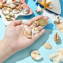 20Pcs 10 Styles Acrylic Pendants&nbsp;FIND-YW0005-93