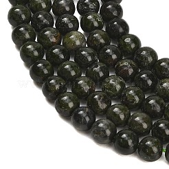 Natural Green Diopside Beads Strands&nbsp;GG-CBA993B-A01-6mm