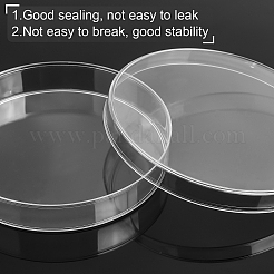 Flat Round Plastic Disposable Cell Culture Dish&nbsp;AJEW-OC0001-97