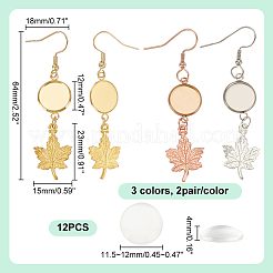 304 Stainless Stee Dangle Earring Findings&nbsp;EJEW-GA00003