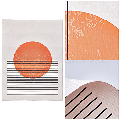 Abstract Canvas Wall Art&nbsp;HJEW-CN0001-04