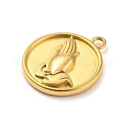 304 Stainless Steel Pendants&nbsp;LS-STAS-C082-04G