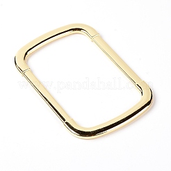 Rectangle Zinc Alloy Tote Bag Handle&nbsp;FIND-WH0072-76