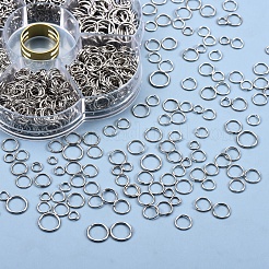 126g Iron Round Open Jump Rings&nbsp;IFIN-SZ0001-26