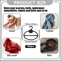 100Pcs Plastic Scarf Display Hangers&nbsp;AJEW-GO0004-75