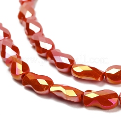 Electroplate Glass Beads Strands&nbsp;EGLA-P066-01A-AB07