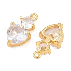 Brass Pave Cubic Zirconia Pendants&nbsp;CU-CBA7392-02G-02