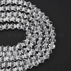 Imitation Austrian Crystal 5301 Bicone Beads&nbsp;GLAA-S026-6mm-07