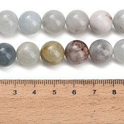 Natural Aquamarine Beads Strands&nbsp;GG-CBA1CAF-A02-12mm