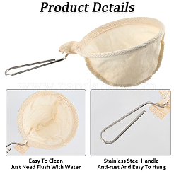 Velveteen 201 Stainless Steel Strainers for Coffe&nbsp;DIY-WH20007-689