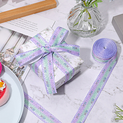 10 Yards Polyester Printed Grosgrain Ribbon&nbsp;OCOR-GF0002-36B