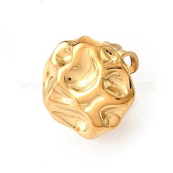 304 Stainless Steel Cuff Open Rings for Women&nbsp;RJEW-T037-01G