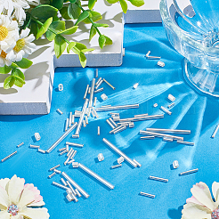 1146pcs 9 Style Glass Bugle Seed Beads&nbsp;SEED-AR0001-17
