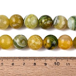 Natural Dragon Veins Agate Beads Strands&nbsp;G-Q606-42B-D02