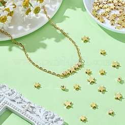 75Pcs 3 Styls Rack Plating Brass Beads&nbsp;KK-ME0001-97