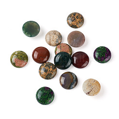 14Pcs 7 Styles Natural Mixed Stone Cabochons&nbsp;G-FW0001-38
