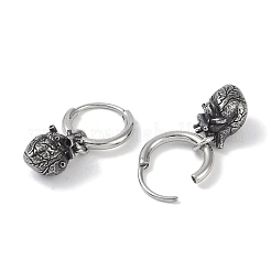 316 Surgical Stainless Steel Hoop Earrings&nbsp;EJEW-P274-11AS