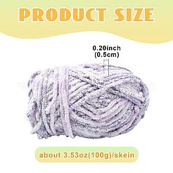 Super Bulky Chenille Polyester Yarn&nbsp;YCOR-FZC0001-01A