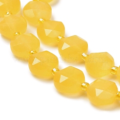 Dyed Natural White Jade Beads Strands&nbsp;G-C116-A181-01A