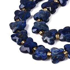Dyed Natural Lapis Lazuli Beads Strands&nbsp;G-N371-10A-02