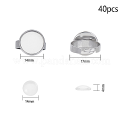 DIY Finger Rings Making Kits&nbsp;DIY-UN0001-15P