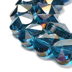 Electroplate Glass Beads Strands&nbsp;EGLA-B004-01A-AB10