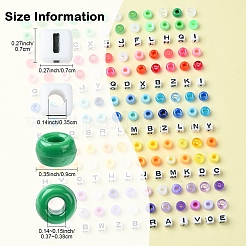Transparent & Opaque Acrylic Beads&nbsp;KY-FS0001-26B