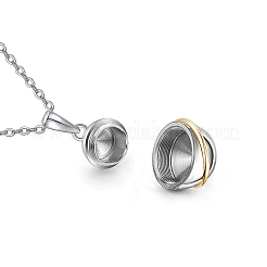 Stainless Steel Pendant Necklaces&nbsp;PW-WG64110-01