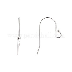 925 Sterling Silver Earring Hooks&nbsp;X-STER-K167-051A-S