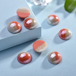 Opaque Glass Cabochons&nbsp;GGLA-S038-12N-10mm