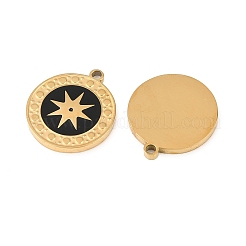 304 Stainless Steel Enamel Pendants&nbsp;STAS-Z190-08G-01