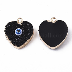 Druzy Resin Pendants&nbsp;LS-RESI-S383-012B