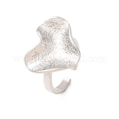 304 Stainless Steel Cuff Open Rings&nbsp;SA-CBA521B-01P