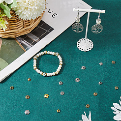 360Pcs 12 Styles Tibetan Style Alloy Bead Cap&nbsp;FIND-SC0008-81