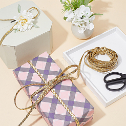 Flat PU Leather Braided Cord&nbsp;OCOR-WH0086-87A-01