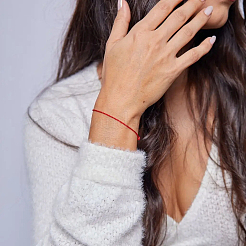 Good Lock Polyester String Bracelets with Brass Spring Ring Clasps for Women&nbsp;PH9541-2