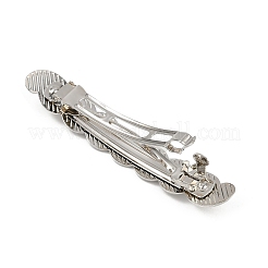 Twist Alloy with Iron Clip Hair Barrettes&nbsp;PHAR-G014-04P