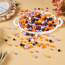 227Pcs Glass Seed Beads&nbsp;SEED-TA0001-58D
