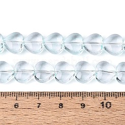 Baking Paint Transparent Glass Beads Strands&nbsp;DGLA-N021-01B-01