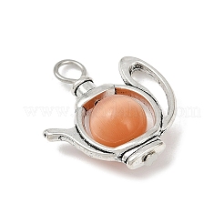 Alloy Cat Eye Pendants&nbsp;PALLOY-JF04105