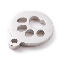Non-Tarnish 304 Stainless Steel Charms&nbsp;STAS-Y002-06P