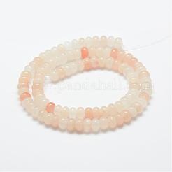 Natural Pink Aventurine Beads Strands&nbsp;G-G665-04-6x4mm