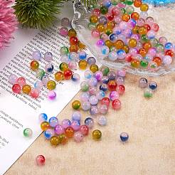 200Pcs 10 Colors Spray Painted Glass Beads&nbsp;GLAA-SZ0001-79