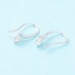 925 Sterling Silver Earring Hooks&nbsp;STER-P047-02S