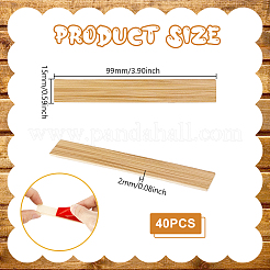 40Pcs 2 Sets Mini Wood Floor Sticker&nbsp;DIY-GA0008-39