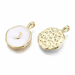 Brass Enamel Pendants&nbsp;X-KK-S356-198A-NF